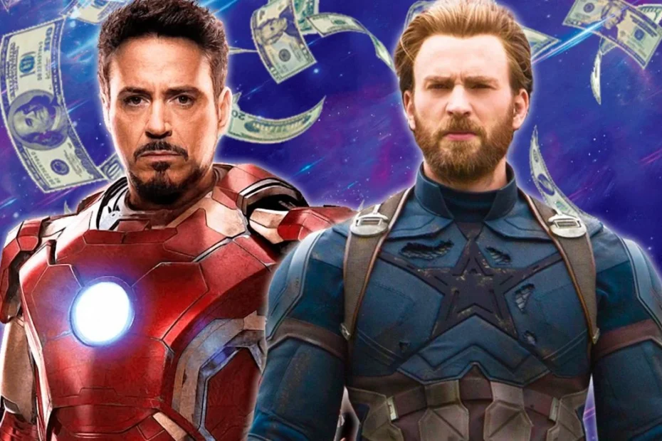 marvel iron man captain america