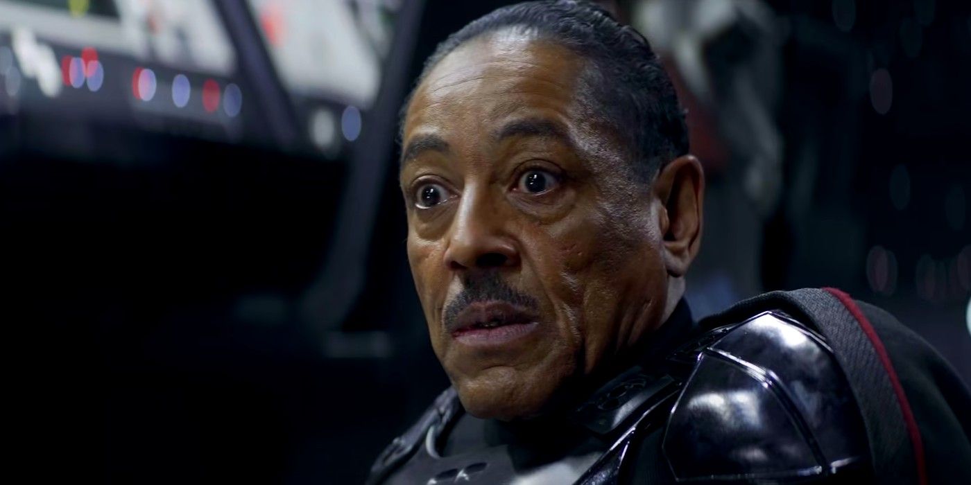 Giancarlo Esposito dans le rôle de Moff Gideon dans The Mandalorian