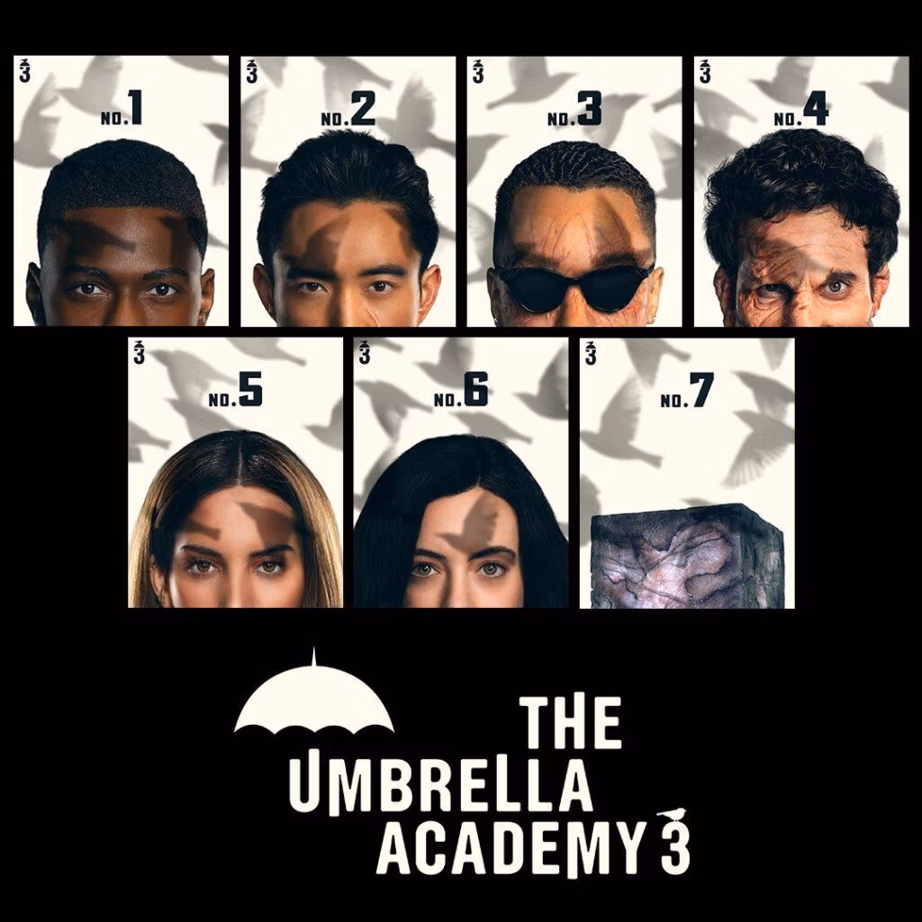 Umbrella Academy: les affiches de la saison 3 annoncent l'arrivée de la Sparrow Academy sparrow academy