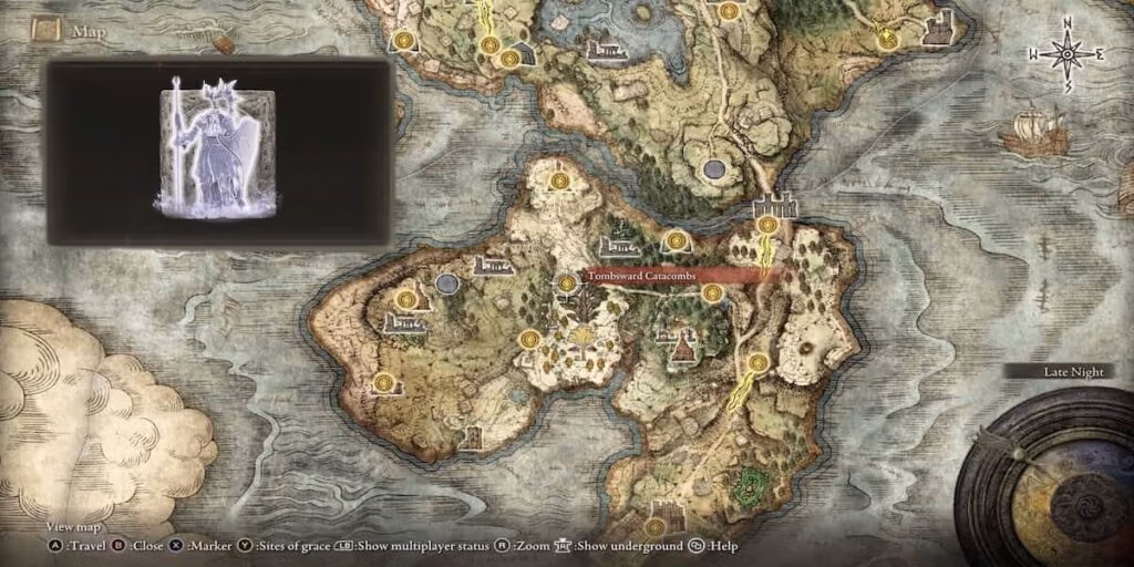 Elden Ring Lhutel l'Esprit Sans Tête