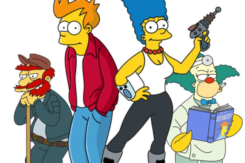 simpson futurama