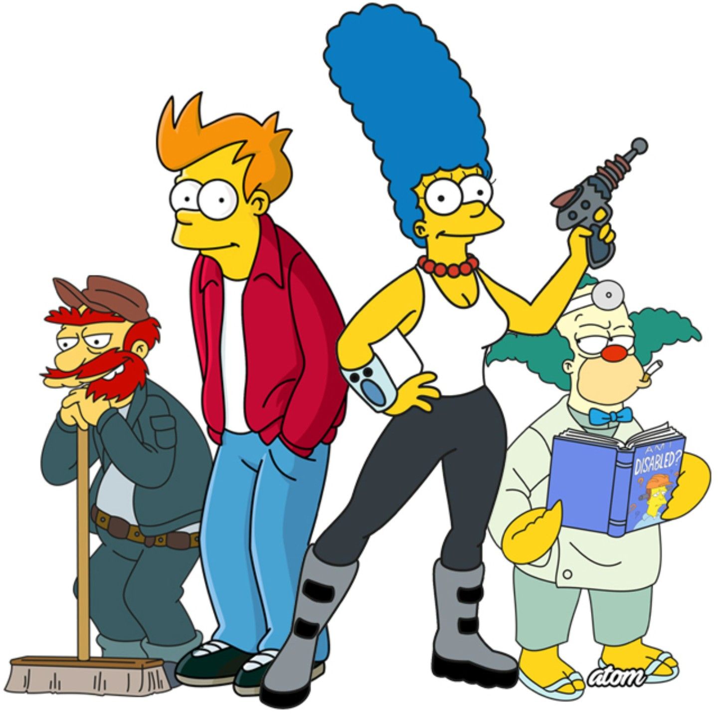 simpson futurama