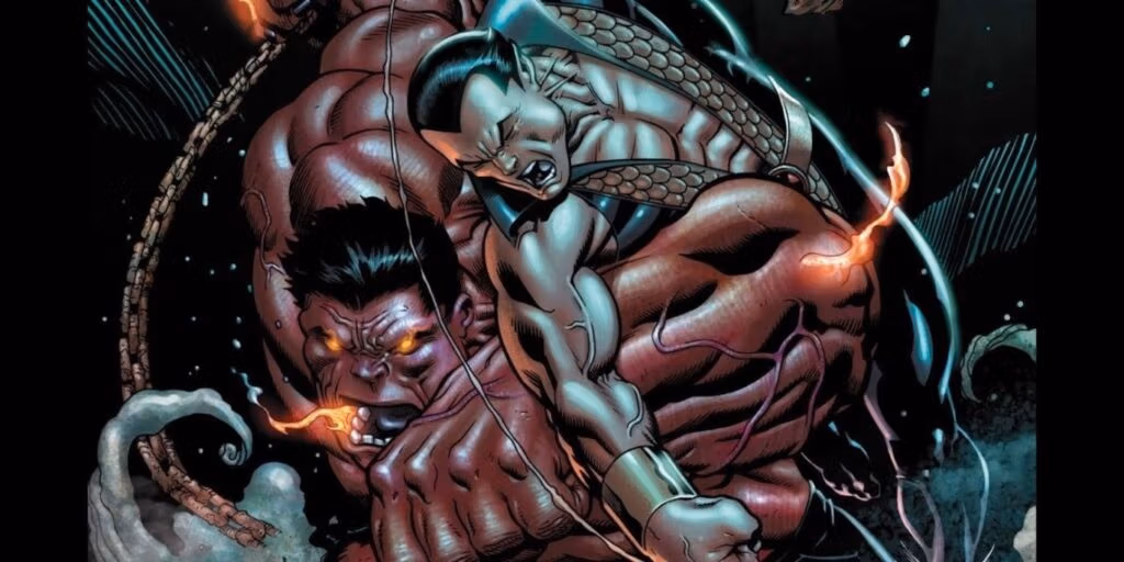 Namor vs Red Hulk