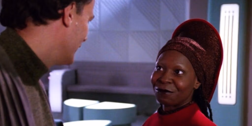 "Star Trek: Picard" révèle l'histoire entre Q et Guinan Q Guinan Star Trek