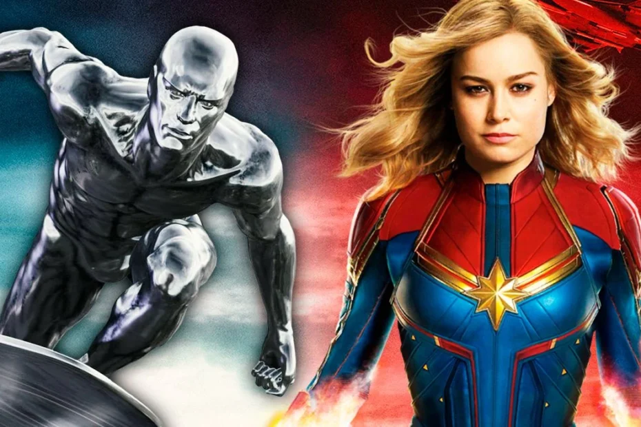 captain marvel surfeur d'argent