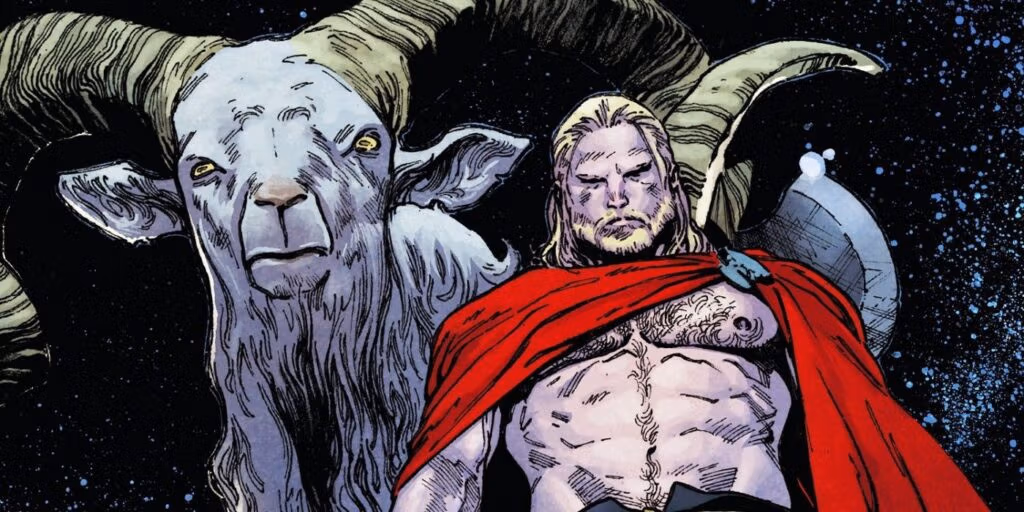"Thor: Love and Thunder", explication des chèvres volantes Thor