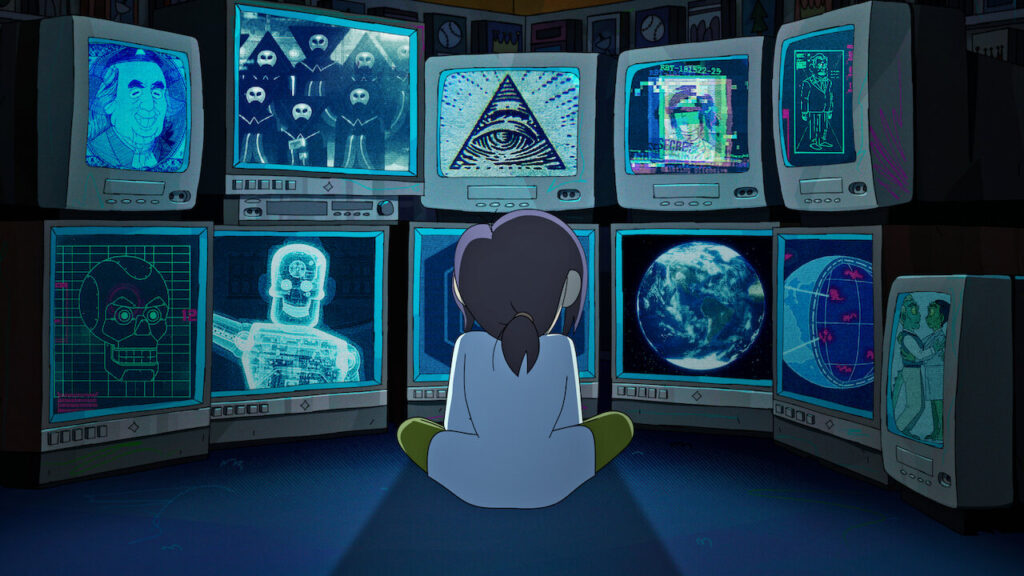 Il y a 4 ans, les créateurs de Bojack Horseman et Gravity Falls se sont associés pour cette série de science-fiction animée Inside Job