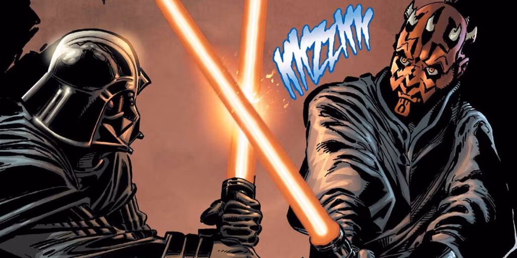 Dark Maul vs. Dark Vador