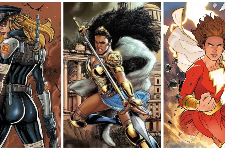 dc comics femmes