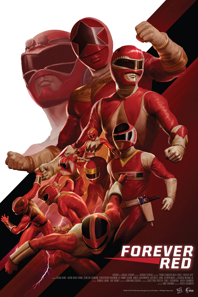 Power Rangers Rouge pour toujours