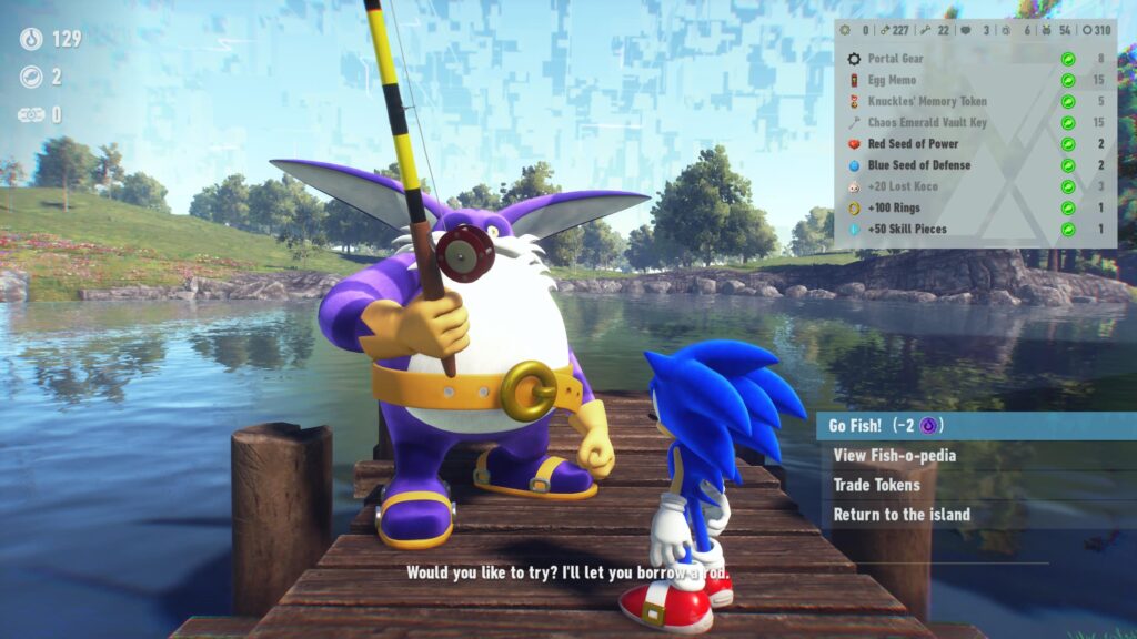 Sonic Frontiers Big the Cat