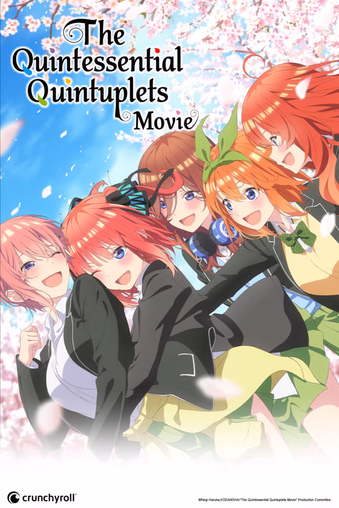 Le film Quintessential Quintuplets obtient des dates de sortie et un nouveau trailer Quintessential Quintuplets