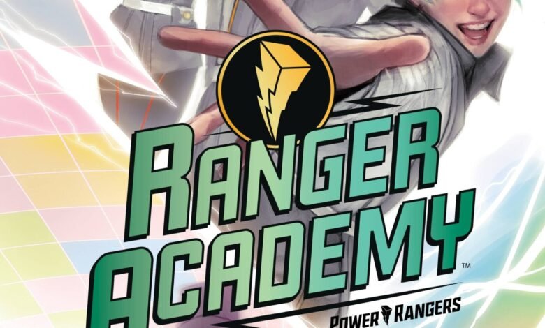 "Power Rangers: Ranger Academy" dévoile une nouvelle couverture ranger academy Power Rangers Ranger Academy Couverture scaled
