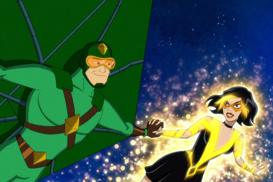 Kite Man et Golden Glider