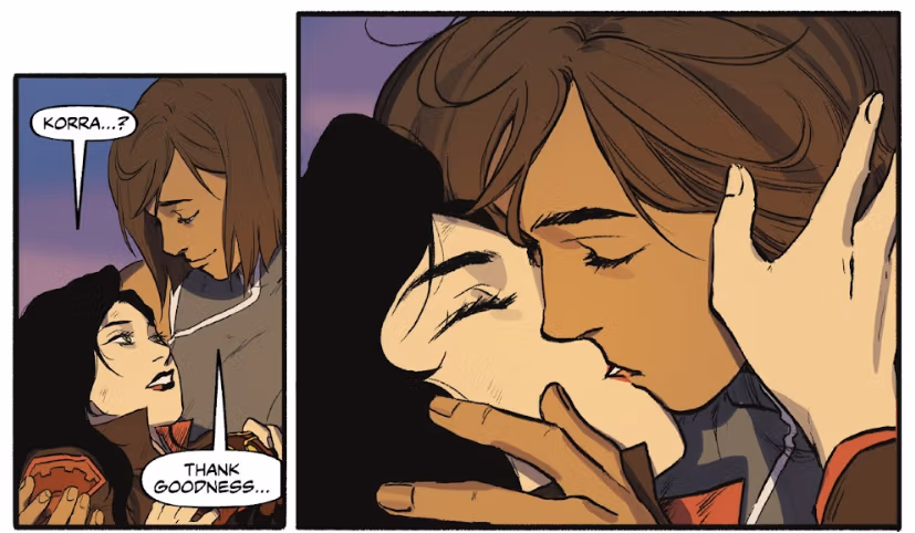 Qu’arrive-t-il à Korra et à Asami après les événements de «La Légende de Korra?» Korra et Asami