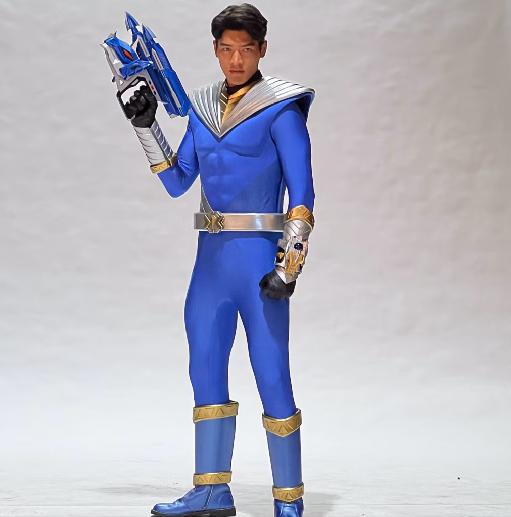 Power Rangers Cosmic Fury Bleu