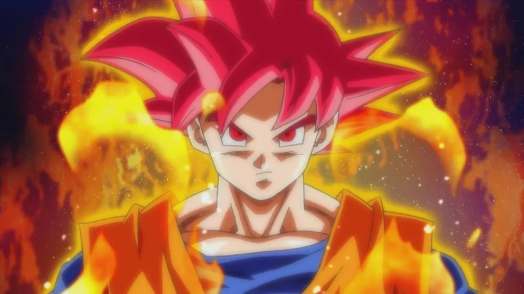 Son Goku Super Saiyan God