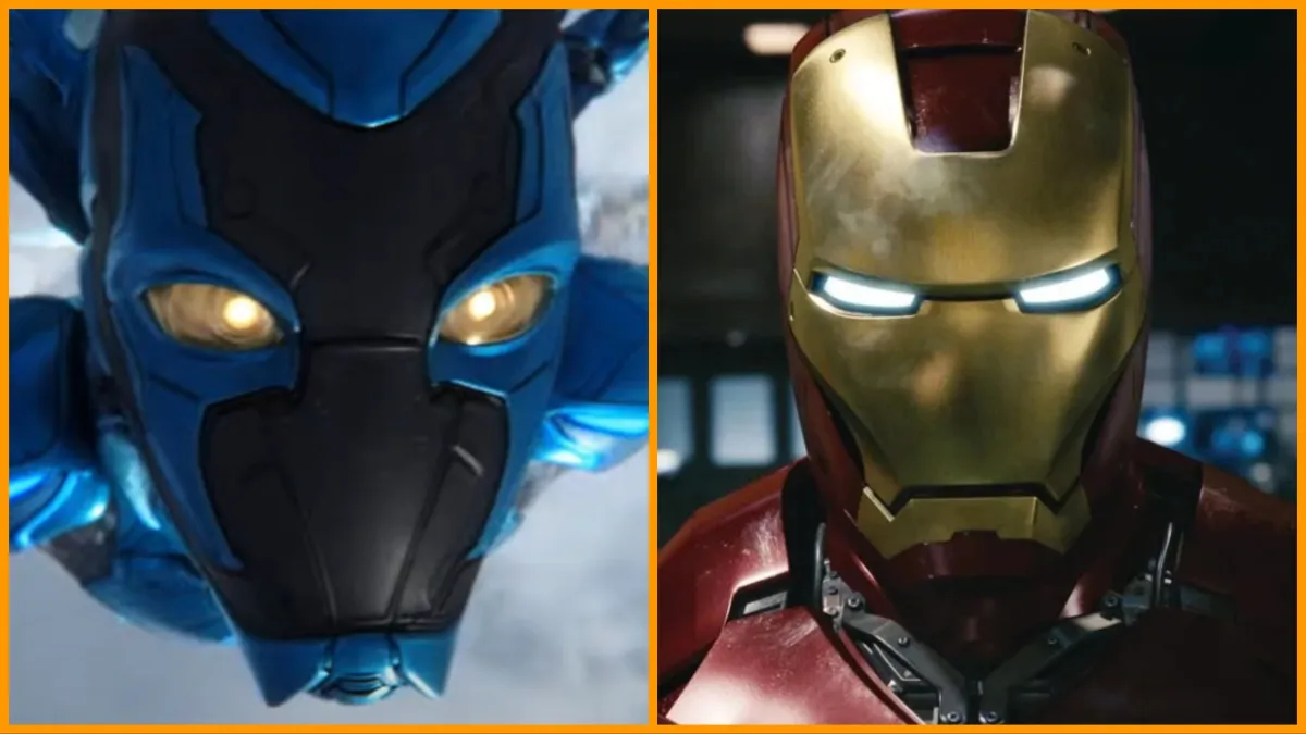 Blue Beetle Iron Man