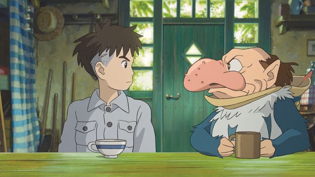 studio ghibli Le Garcon et le heron
