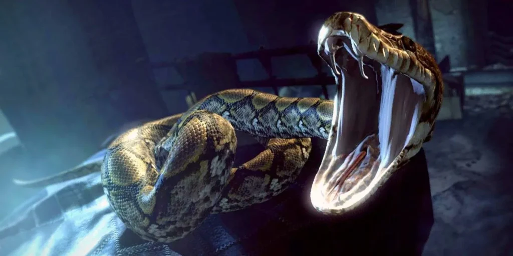Nagini, serpent de Voldemort dans Harry potter