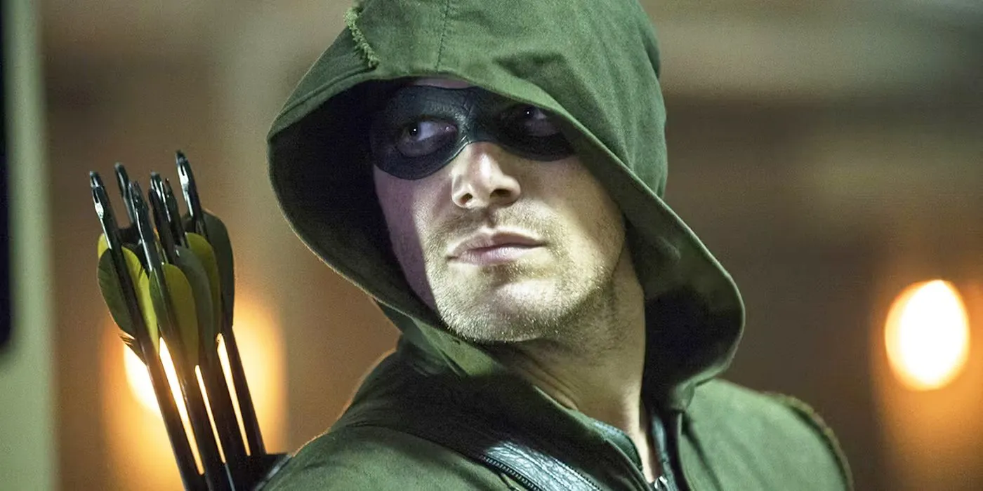 Stephen Amell dans Green Arrow