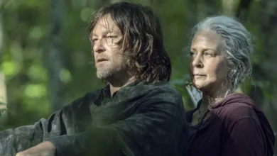 Daryl et Carol dans The Walking Dead