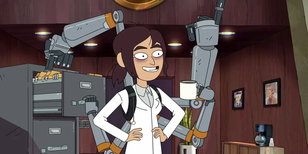 Il y a 4 ans, les créateurs de Bojack Horseman et Gravity Falls se sont associés pour cette série de science-fiction animée Inside Job