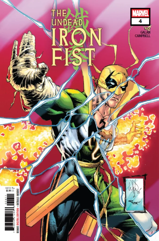 iron fist the undead iron fist 4 cover a f