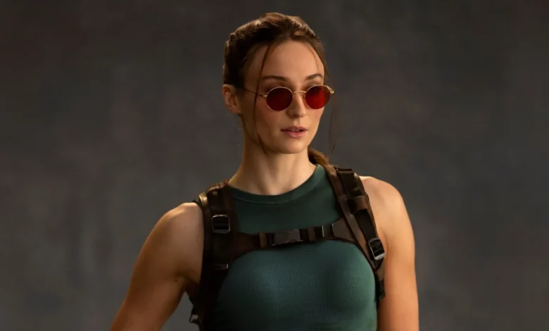 Sophie Turner dans le rôle de Tomb Raider