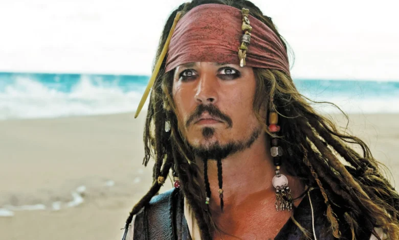 Jack Sparrow dans Pirates des Caraïbes
