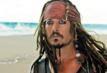Jack Sparrow dans Pirates des Caraïbes