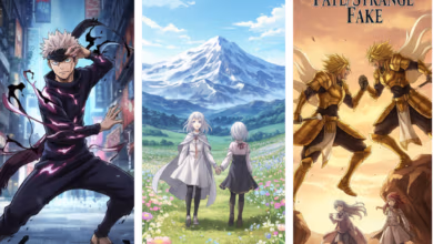 Jujutsu Kaisen, Frieren, Fate Strange Fake