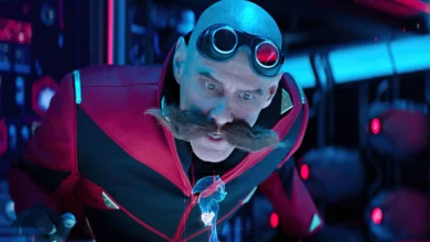 Jim Carrey en tant que Dr Robotnik dans Sonic 2