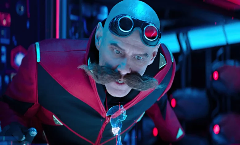 Sonic 4 recrute une légende hollywoodienne alors que l’avenir de Jim Carrey reste incertain Jim Carrey en tant que Dr Robotnik dans Sonic 2