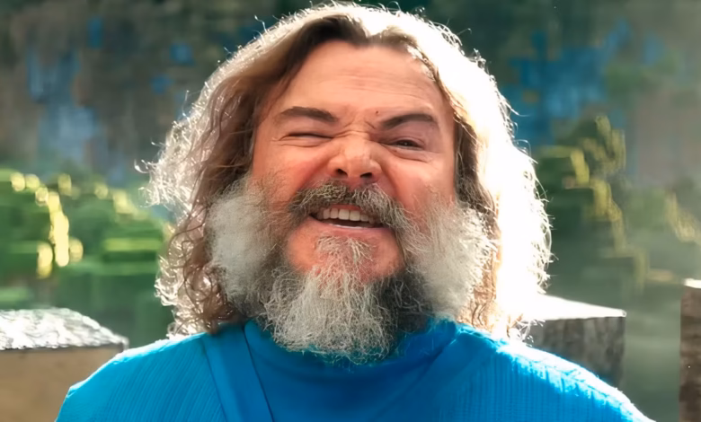 Jack Black dans Minecraft