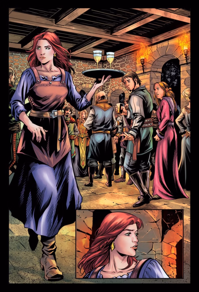 red sonja red sonja noir the plunder the princess preview page 1 1392x2043 1