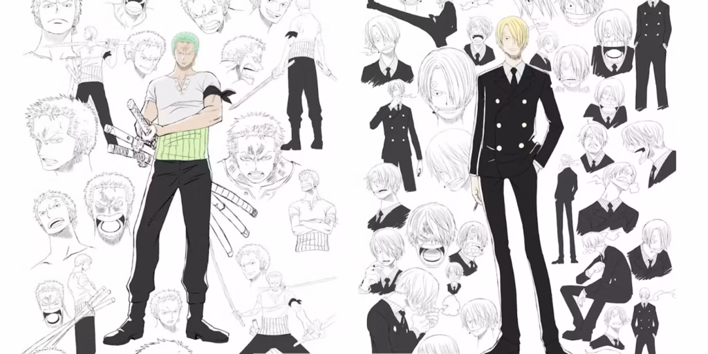 Le remake de l’anime One Piece de Netflix sortira officiellement en 2027 one piece One Piece zoro and sanji design