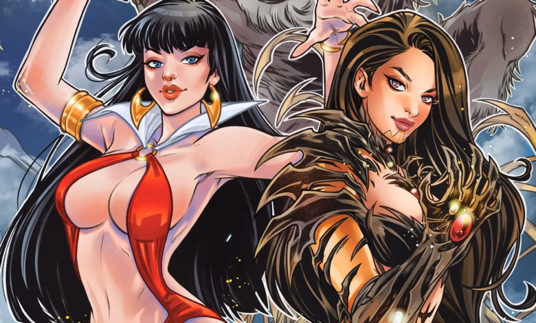 Witchblade et Vampirella seront officiellement de la partie dans un crossover Wtchblade Vampirella
