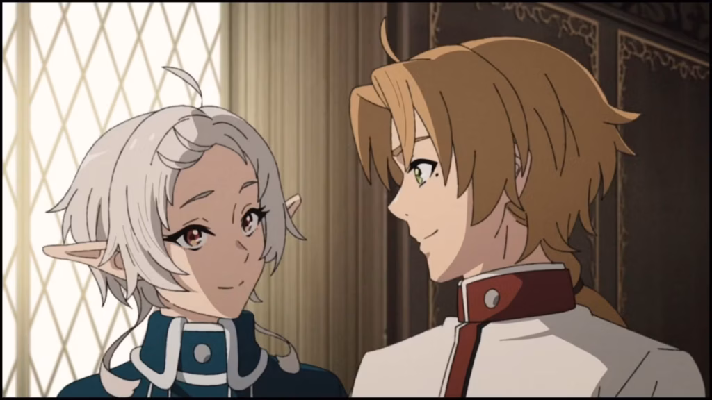 mushoku Tensei sylphie and rudeus happy eyes mushoku tensei