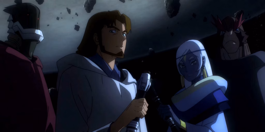star wars the sith acolytes recieve lightsabers in star wars visions the ninth jedi