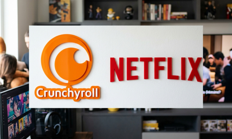 Crunchyroll affirme que Netflix n’est pas suffisant pour les fans d’anime Crunchyroll and Netflix logos displayed side by side