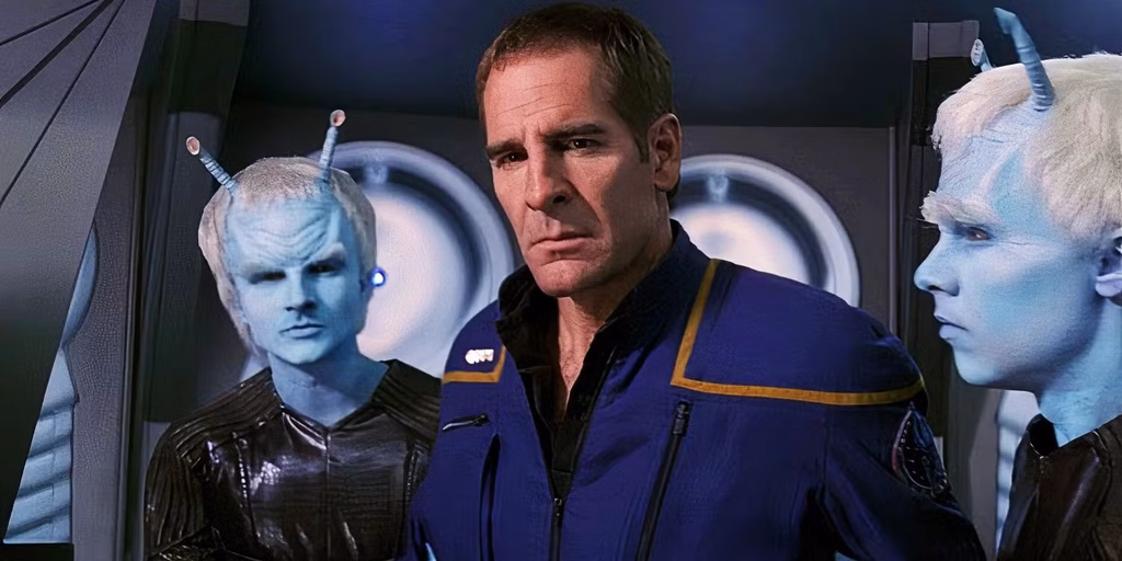 star trek jonathan archer flanked by andorians from star trek enterprise