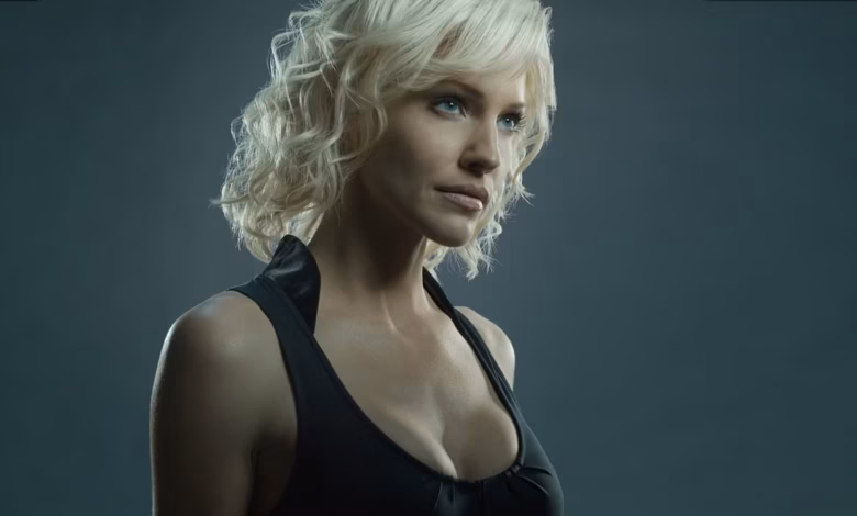 Tricia Helfer dans Battlestar Galactica